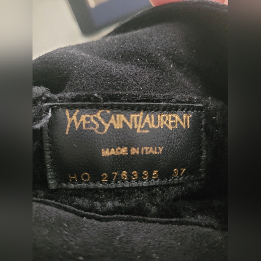 YSL Yves Saint Laurent Paris Made In Italy Size 6½ - Picture 7 of 9